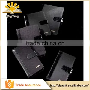Custom Logo Leather Hardcover Notebook Agenda B5/A4/A5/A6 Event Planner Magnetic Diary thumbnail-1