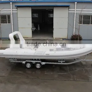 RIB Boat 7.6m, 16 Person , Twin Outboards RIB760 (Hypalon) thumbnail-3