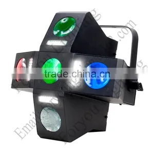 American DJ Monster Fun DMX 25x1W/3W RGBWA LED Moonflower+Strobe Stage Lighting thumbnail-2