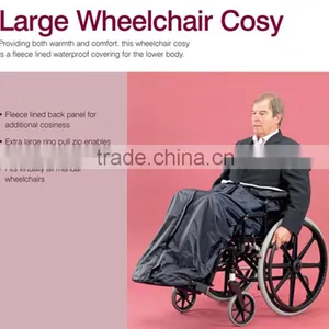 Wheelchair Accessories Zip Foot Leg Cover Keep Warm Clothes Lining Waterproof Wheelchair Cosy thumbnail-1