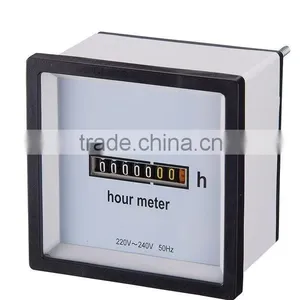 Mono-structure Vibrating Reed Frequency Meter Hour Meter 220~240V thumbnail-1