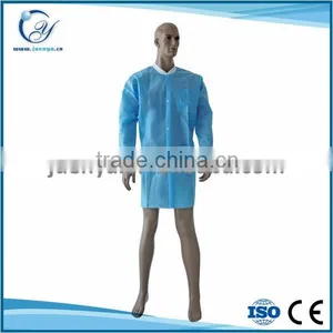 2016 New Product Disposable Nonwoven Doctor Medical White Lab Coat thumbnail-2