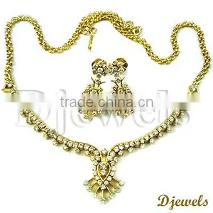 Diamond Necklace Sets, Gold Necklace Sets, Necklace Set Jewelry thumbnail-1