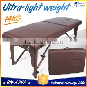 2015 the Newest Comfortable Two Fold Professional Portable Massage Table From BONNIEBEAUTY thumbnail-1