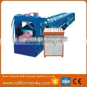 High-end Popular Type Galvanized Ridge Cap Roll Forming Machine thumbnail-4