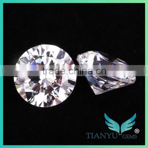 Lab Created Cubic Zirconia Gemstones Bead Wax thumbnail-3