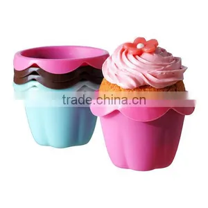 China Factoty 2016 New Product Silicone Healthy Cooking Customized Cake Mold thumbnail-1