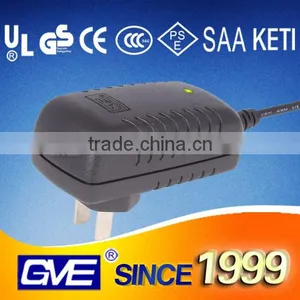 GVE High Quality 12V 1.5A Plug Power Adapter With UL GS KC PS Certifications thumbnail-3