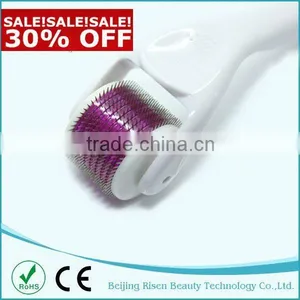 Titanium 540 Skin Care Derma Roller and Wrinkle Removal Logo Design OEM 540 Microneedle Roller thumbnail-1