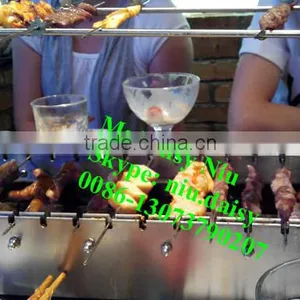 Rectangular Charcoal Bbq Grill/electric BBQ Grills/rotating Charcoal Bbq Grill thumbnail-6