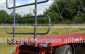 Platform Trailers for Bales T027 12t thumbnail-1