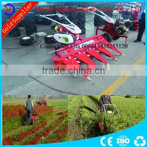 Farm Using Mini Rice Reaper Mini Rice Reaping Machine Mini Rice Paddy Reaper thumbnail-3
