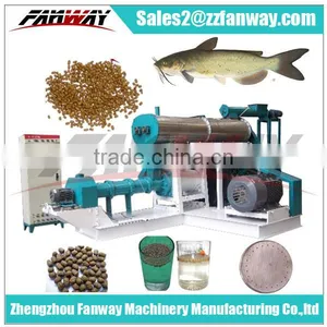 Fish Feed Pellets Extruder Machinery/Fish Food Mill Machine/Fish Feed Pellets Machine thumbnail-1
