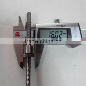 1mm Pitch 1mm Thread Starts Stainless Steel Ball-Screws 0601 thumbnail-2