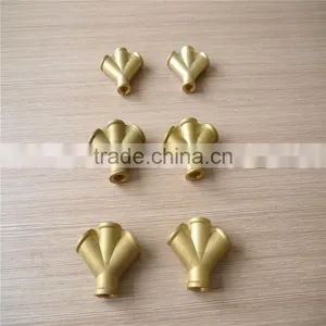 Brass German Type Quick Female W-four Way Connector / Copper Fitting Pipe, thumbnail-6