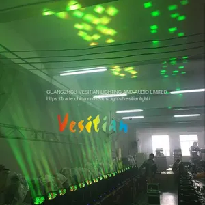 4X25W Сверхкомпактный миниатюрный высоковольтный пиксельный луч 4 LED сценический перемещающийся прожектор thumbnail-5