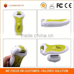Factory Wholesale Rechargeable Make up Shaver Remover With Reciprocating Blades Epilator thumbnail-2