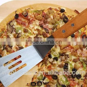 2016 Hot Selling Stainless Steel Pizza Shovel With Wood Handle Pizza Scoop thumbnail-1