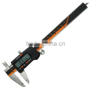 Electronic Digital Caliper Inch/Metric/Fractions Conversion 0-6 Inch/150 mm Stainless Steel thumbnail-1