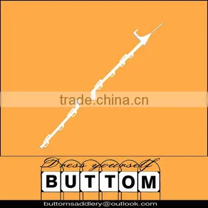 Electric Fence Pole Plastic Electric Fence Pole Step-in Electric Fence Pole for Animal Fence,110cm,white thumbnail-1