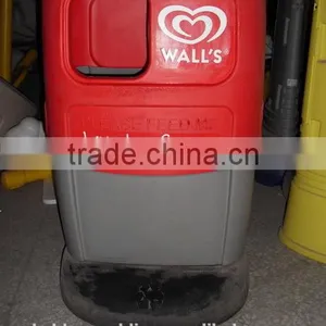 Customize Hot Plastic Dustbin Recycle Trash Bin Blow Molding , Sanitation HDPE Cheap Outdoor Plastic Dustbin thumbnail-3