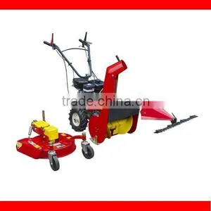 3-in-1 Multifunction Lawn Mower With Rotary Mower, Scythe Mower and Snow Blower thumbnail-1
