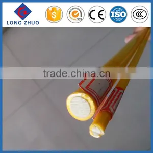 New Material Fiberglass Conduit Snake Rod, FRP Fish Tape, Yellow Duct Rodding thumbnail-2