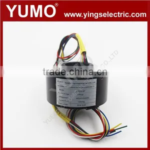 SR038-6P Through Bore Slip Ring Bore Size 38mm 6rings Slip Ring thumbnail-1
