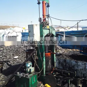 Hydraulic Type Pressing Waste Engine Oil Filter Paper Equipment thumbnail-1