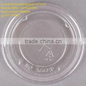 Clear PET Plastic Lid With Straw Slot for 12, 16, 21, 22, and 24 Oz. Cups thumbnail-3