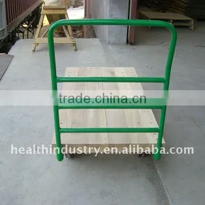 30"x60" Wood Deck Platform Truck With 6"x2" Heavy Duty Casters thumbnail-1