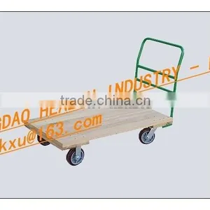 Wood Deck 30"X60" Platform Truck With 6"x2" Heavy Duty Casters thumbnail-4