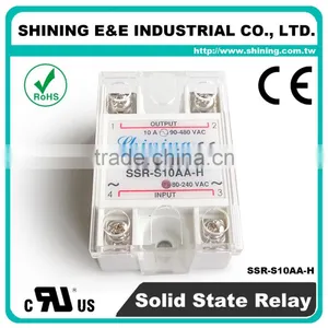 SSR-S10AA-H For Heater 10A 480V AC 380V SSR Solid State Relay thumbnail-2