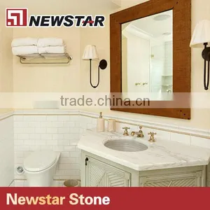 Newstar American Hotel Quartz Prefab Bathroom Countertop thumbnail-5