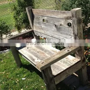 Rustic Wooden Bench thumbnail-5