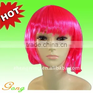 2012 Most Fashion Cosplay Costume Hot Red Wig thumbnail-1