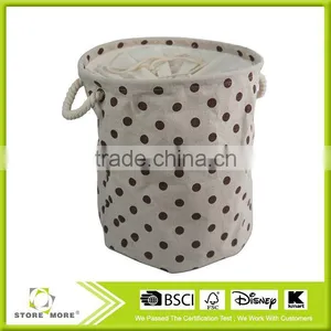 Chinese Stylish Collapsible Linen Laundry Bag/Storage Bag thumbnail-1