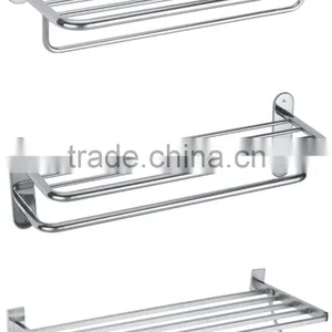 Wholesale Hotel Bathroom Accessories Wall Mount Stainless Steel Towel Rack thumbnail-6