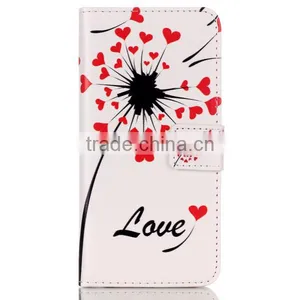 Fashion Painted Leather Case Flip Cover For Samsung S6 Edge Wallet Cases thumbnail-1