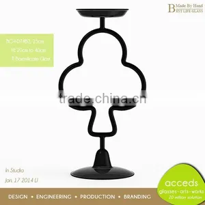 Cheap Ball Shaped Decorative Glass Wedding Decoration Candle Holders thumbnail-5