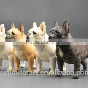 Life-like Resin French Bulldog Figurines thumbnail-1