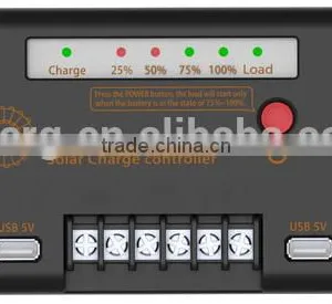 10A High Efficiency MPPT Solar Charge Controller Regulator thumbnail-1