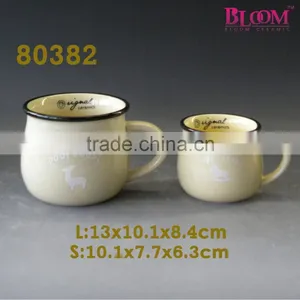 Simple Style Ceramic Milk Mug,colorful Choice Ceramic Mug thumbnail-1