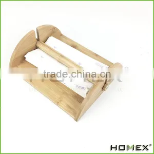 Bamboo Napkin Holder/ Tissue Paper Holder Homex-BSCI thumbnail-1