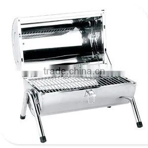Stainless Steel BBQ Grill With Lock thumbnail-1