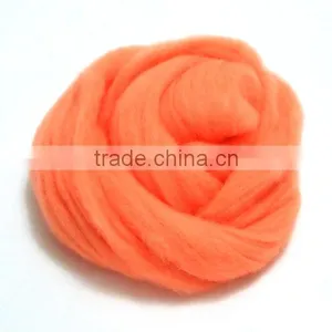 Wholesale Cheap Price Free Sample Wool Roving Top for Crafts Felting thumbnail-2