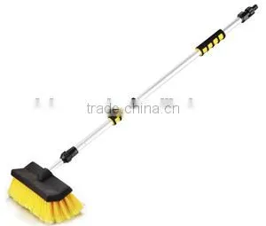 2015 New Hot Microfiber Soft Bristle Telescopic Car Wheel Wash Dust Detailing Cleaning Brush Flow Through Brush Series thumbnail-3
