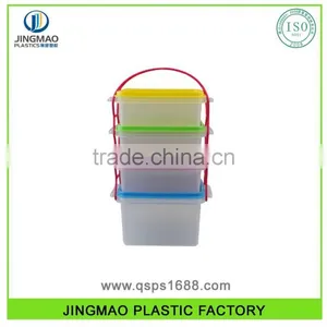 Kitchen 4 PCS Stackable Food Serving Container Set thumbnail-1