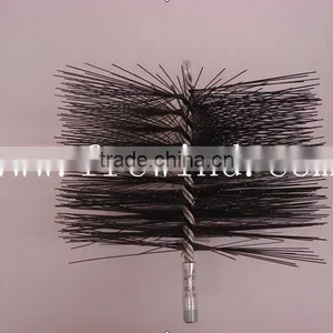 6" Card Wire Square Chimney Brush thumbnail-1