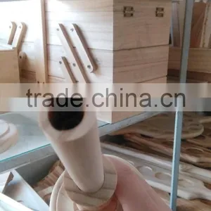 Accept Custom Handmade Wooden Candle Holder /candle Candlestick thumbnail-3